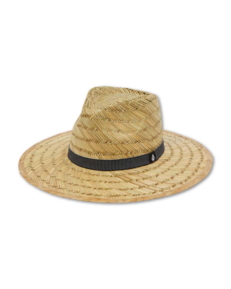 Volcom Throw Shade Straw Hat Natural Γυναικείο Καπέλο