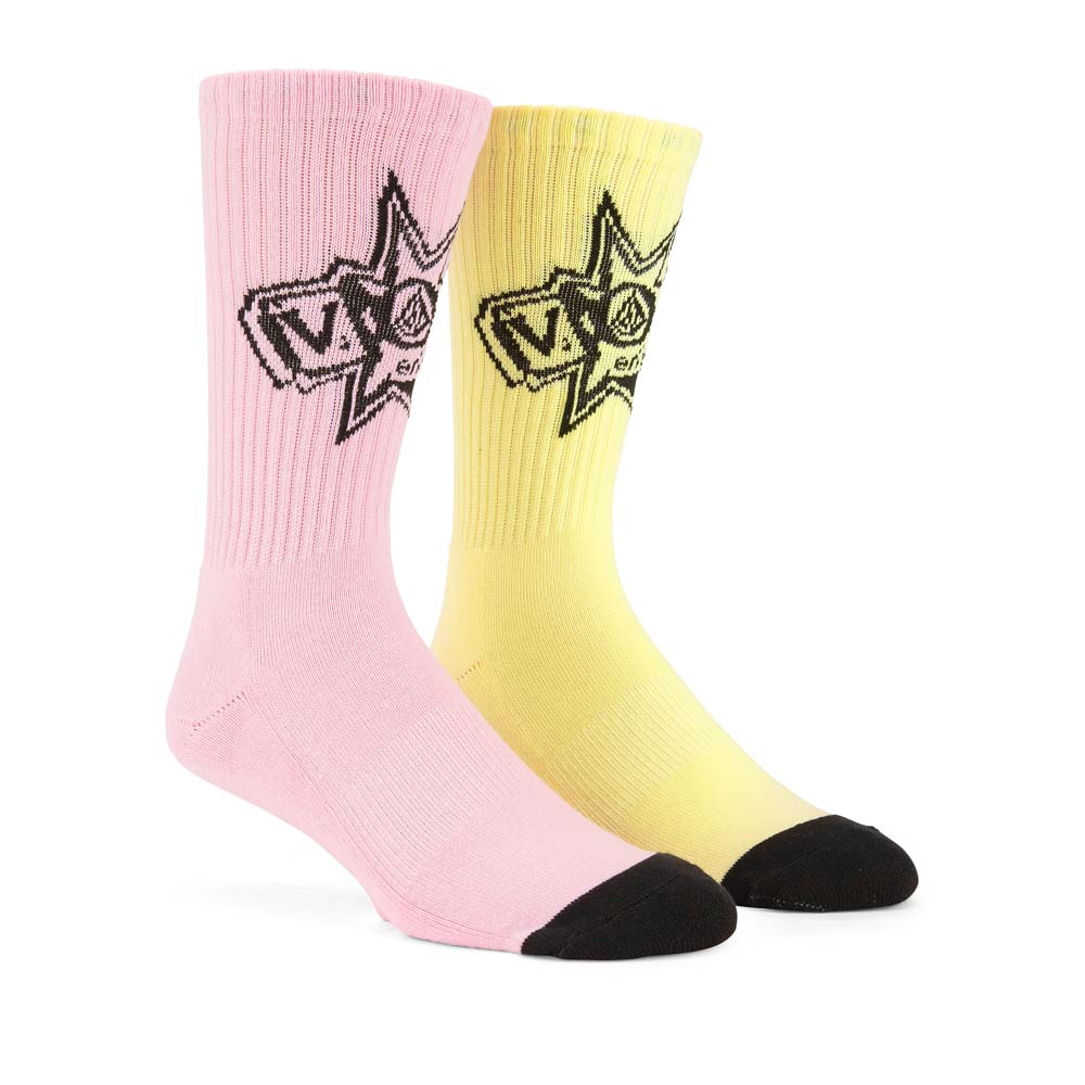 Volcom V Ent Sock Pr Reef Pink Κάλτσες