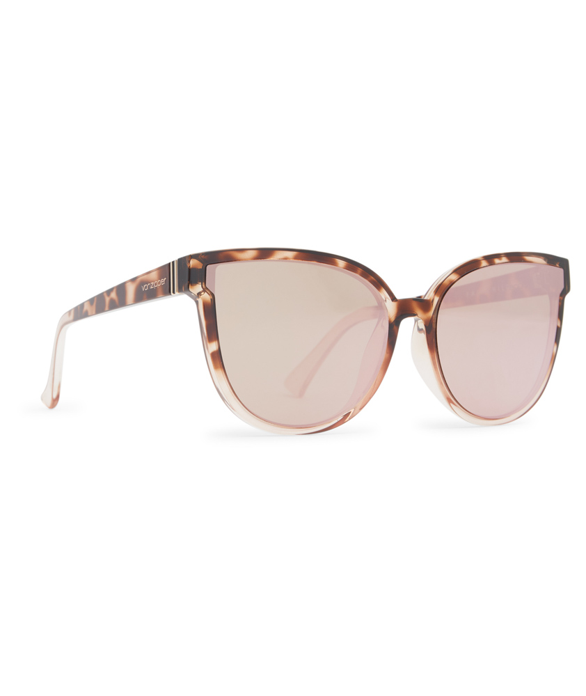 Vonzipper Fairchild Komodo Tort/Gold-Pink Chrome Sunglasses