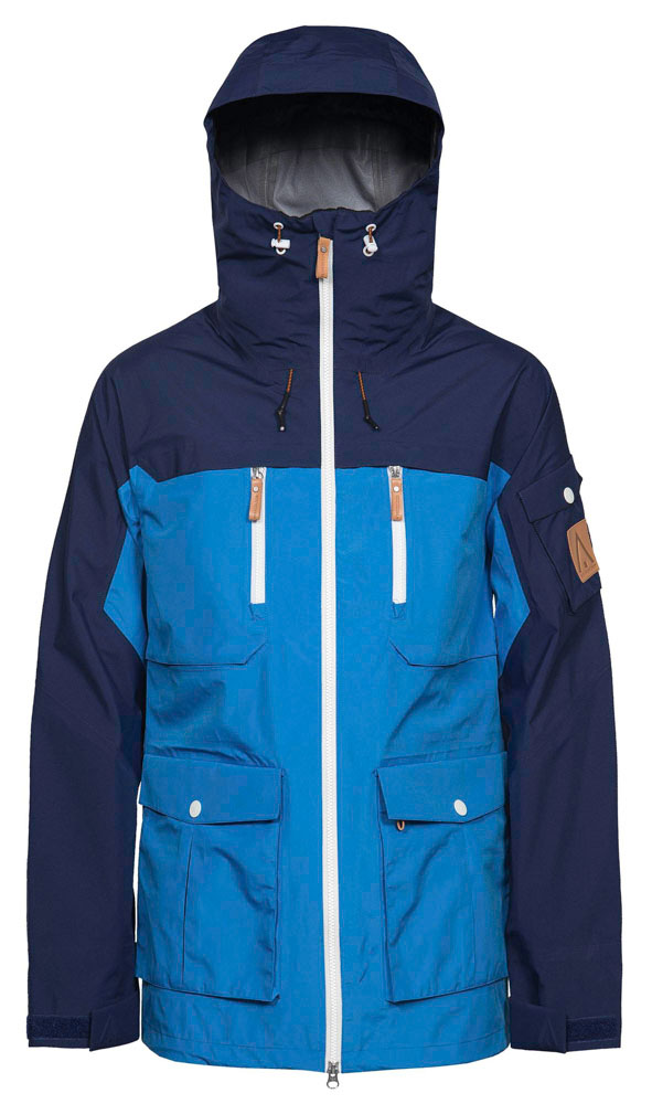 Wearcolour Falk Swedish Blue Men's Snow Jacket