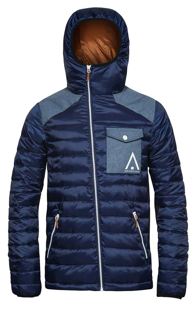 Wearcolour Zest Midnight Blue Men's Snow Jacket